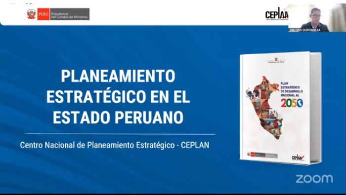 Ceplan destaca importancia de la prospectiva, el planeamiento estratégico y el PEDN 2050 en jornada organizada por el CIP Ica