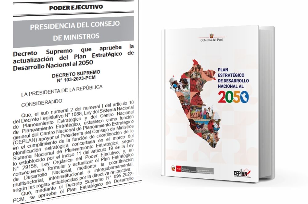 Ejecutivo aprueba actualización del Plan Estratégico de Desarrollo Nacional al 2050